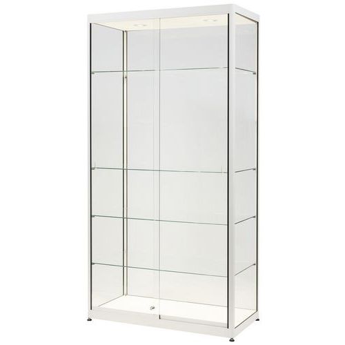 Hohe Ausstellungsvitrine - 95 x 50 x 200 cm - Sarazino Vitrines