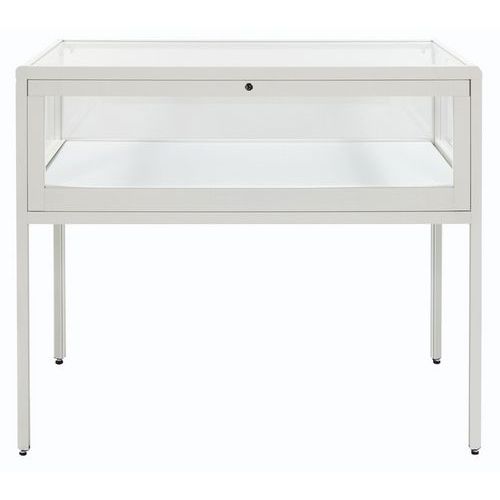Tischvitrine mit Schublade - 100 x 60 x 95 cm - Sarazino