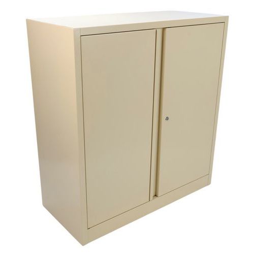Kompakter, einteiliger Schrank mit Flügeltür - H 100 cm - Manutan Expert Kompakter, einteiliger Schrank mit Flügeltür - H 100 cm - Manutan Expert