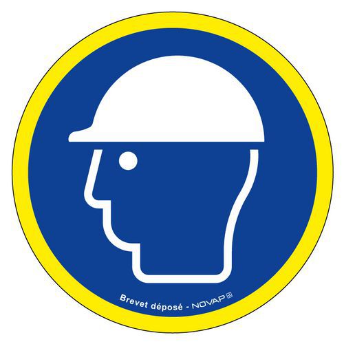 Signalschild „Helmpflicht“, 30 cm - Novap