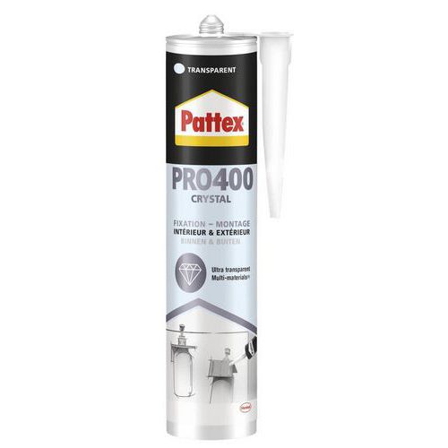 Pattex Montagekleber PRO400 Crystal Cart 290 g