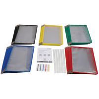 Schwenktafel A4 in verschiedenen Farben - mit 50 oder 25 Reitern (50 mm) - Tarifold