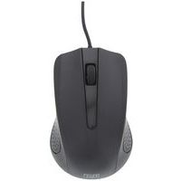 Optische Maus mit Kabel SHARK, schwarz - T'nB