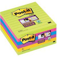Post-it®Super Sticky, liniert