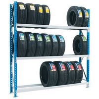 Reifenregal Flexi-Store - Tiefe 400 mm - Manorga