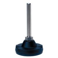 Stellfuß Polyamid - Ø 124 mm - 4500 kg - Stahl