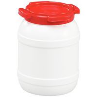2er Set 3,6 L Drehdeckelfass Vorratstonne Kunststofffass Plastefass Curtec Fass 