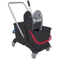 Reinigungswagen mit Müllsammler