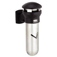 Wandaschenbecher Infinity, schwarz, Stahl, 700 Zigarettenstummel - Rubbermaid