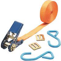 Spanngurte und Befestigungsstangen