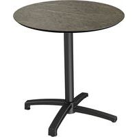 Klappbarer Bistrotisch X Cross, rund - Veba