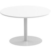 Konferenztisch, rund, 120 cm, glockenförmiger Fuß
