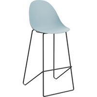 Hoher Hocker Void, schwarzer Fuß - Meet By Paperflow