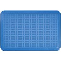 Anti-Ermüdungsmatte für Nahrungsmittelsektor, Sani-Flex™, blau - Notrax®