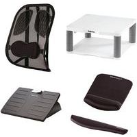 Ergonomisches Paket fürs Homeoffice Confort Plus + kostenlose Handgelenkauflage! - Fellowes