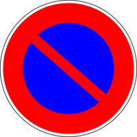 Hinweisschild B6A1 - Parkverbot - Kelias