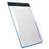 Magnetischer A4-Halter, Hochformat - Blau - Tarifold