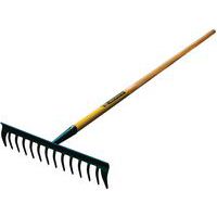 Rechen, Vertikutierer und Harken