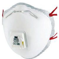 Halbmaske mit Schale der Serie 8000 für den einmaligen Gebrauch - FFP3