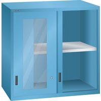 Vitrinenschrank mit Schiebetüren – Breite 102 cm