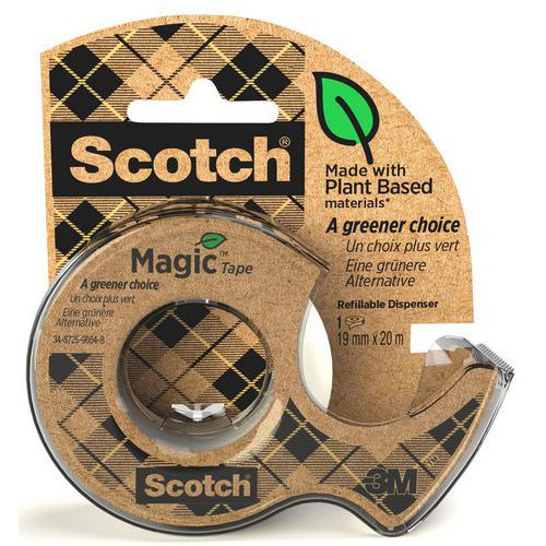 Klebeband Scotch® Magic™ mit Abroller, recycelt - Scotch Klebeband Scotch® Magic™ mit Abroller, recycelt - Scotch
