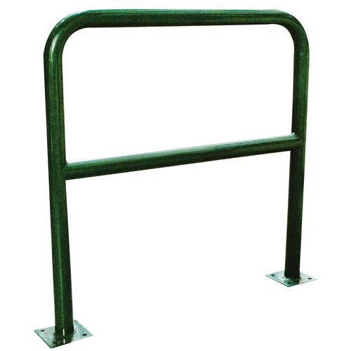 Gehwegabsperrung - auf Platte