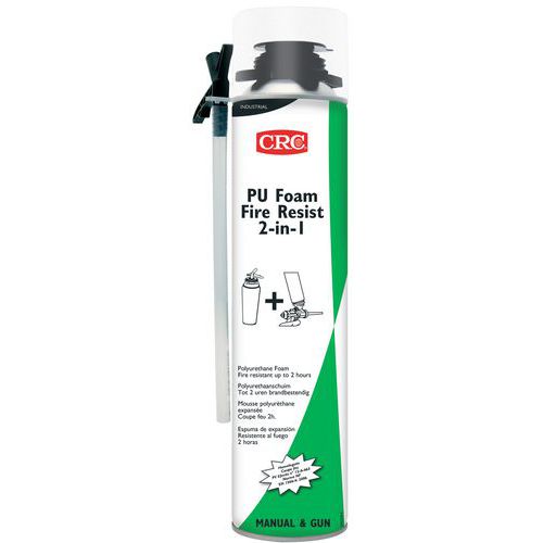 PU-Schaum brandhemmend 2 in 1– manuell und für Pistole - CRC PU-Schaum brandhemmend 2 in 1– manuell und für Pistole - CRC