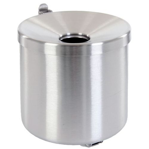 Wandaschenbecher aus Edelstahl Manutan - 1,5 L - Manutan Wandaschenbecher aus Edelstahl Manutan - 1,5 L - Manutan
