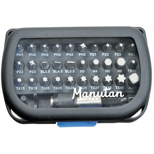 Set 31 Einsätze + Einsatzhalter - Manutan