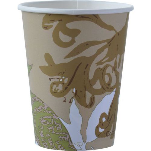 Becher aus PLA-Pappe 12 cL - 1000er-Set Becher aus PLA-Pappe 12 cL - 1000er-Set