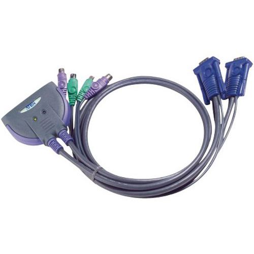 Mini-Switch KVM 2 Ports VGA/PS2 Mini-Switch KVM 2 Ports VGA/PS2