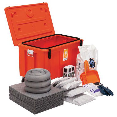 Koffer mit Absorptionsmittelset 110 l Ikasorb® Koffer mit Absorptionsmittelset 110 l Ikasorb®