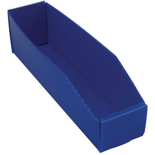 Faltbare Sichtlagerkasten - Länge 380 mm - 5 L bis 17 L Faltbare Sichtlagerkasten - Länge 380 mm - 5 L bis 17 L