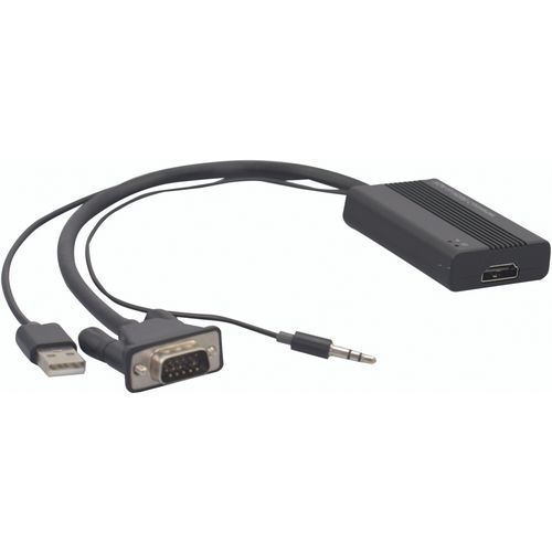Wandler VGA + Audio zu HDMI CUC Wandler VGA + Audio zu HDMI CUC
