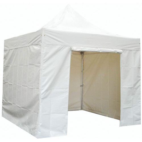 Aluminiumzelt mit Dach und Wänden Aluminiumzelt mit Dach und Wänden