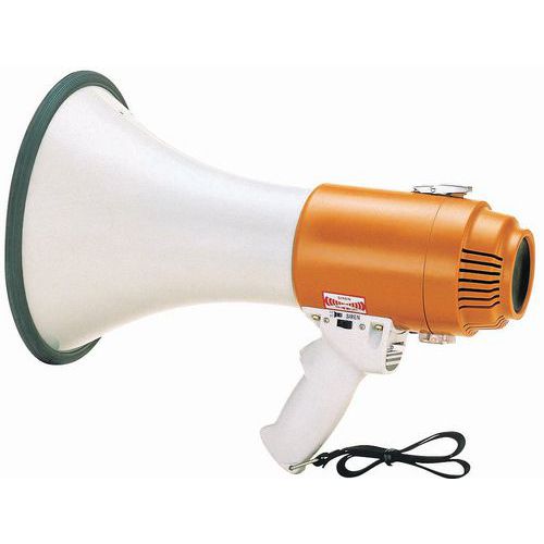 Megaphone mit Sirene