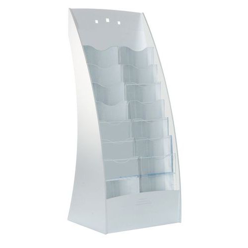 Prospekthalter mit 14 Fächern. - Paperflow