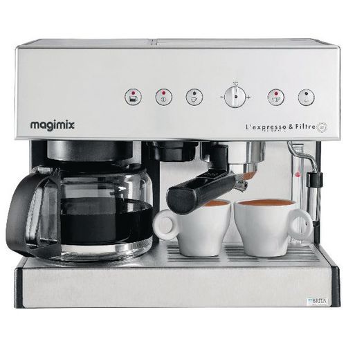 Kombi-Kaffeemaschine Magimixe Espresso und Filterkaffee Kombi-Kaffeemaschine Magimixe Espresso und Filterkaffee