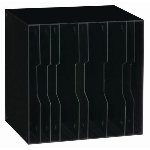 UOZL Nagellack-Organizer – Doppelschichtige Aufbewahrungstasche Mit Verstellbaren Trennwänden, 24x20x24 Cm
