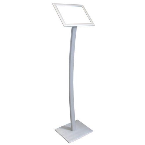 Gebogener Informationsständer