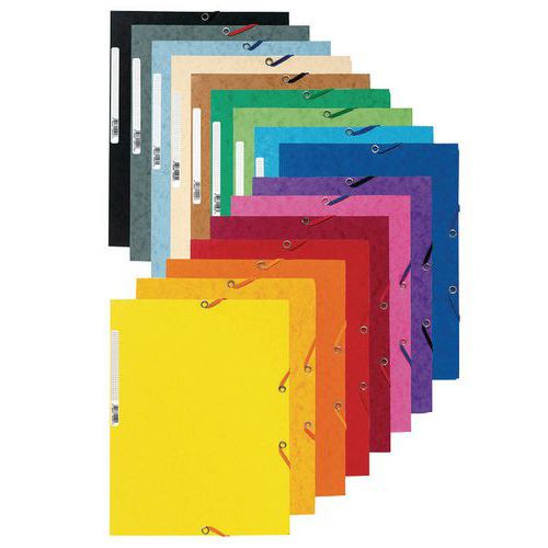 Kindermappe Mit 3 Klappen – Blue Bay, 26 X 36,5 Cm, Hardcover Mit Gummizügen – Für Schule, Kunst, Dokumente