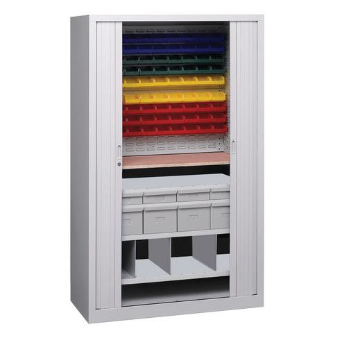 Universal Rollladen Werkstattschrank Mit Schubladen Beh lterhalter universal-rollladen-werkstattschrank-mit-schubladen-beh-lterhalter