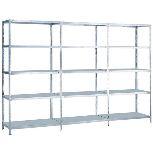 Konfigurationsbeispiel: 1 Grundregal + 2 Folgeelemente Konfigurationsbeispiel: 1 Grundregal + 2 Folgeelemente