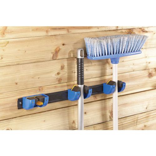 Optimal zur Aufbewahrung von Besen und Werkzeugen mit Stiel