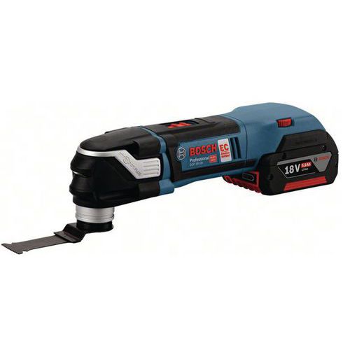 Multifunktionswerkzeug GOP 18 V 4Ah+ BOX- 21 Zubehörteile Multifunktionswerkzeug GOP 18 V 4Ah+ BOX- 21 Zubehörteile