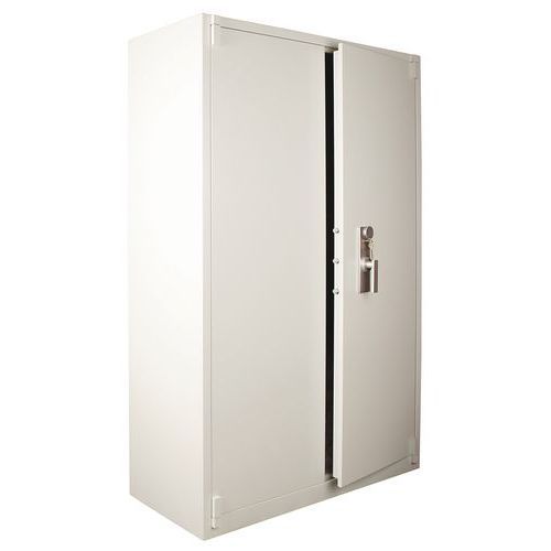 Feuerbeständiger Archivschrank – Breite 126 cm – Höhe 195 cm Manutan