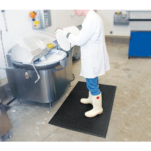Wendbare rutschfeste Gittermatte aus Nitril - Notrax