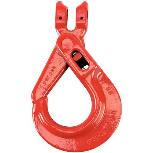 Haken mit automatischer Verriegelung mit Kappe (kompakt, dennoch eine große Öffnung)