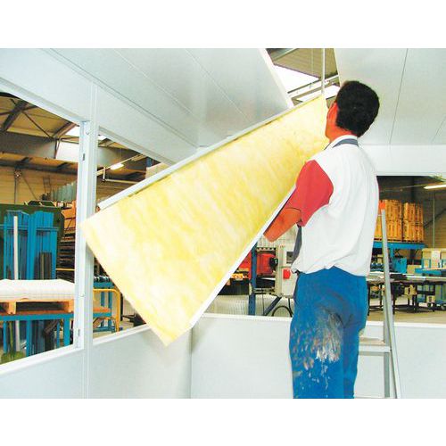 Decke mit Tragwerk und Isolation - Manutan.de