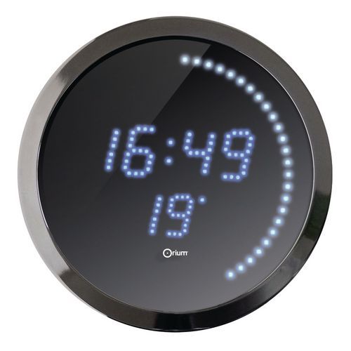 LED-Uhr, blau - Orium - Manutan.de